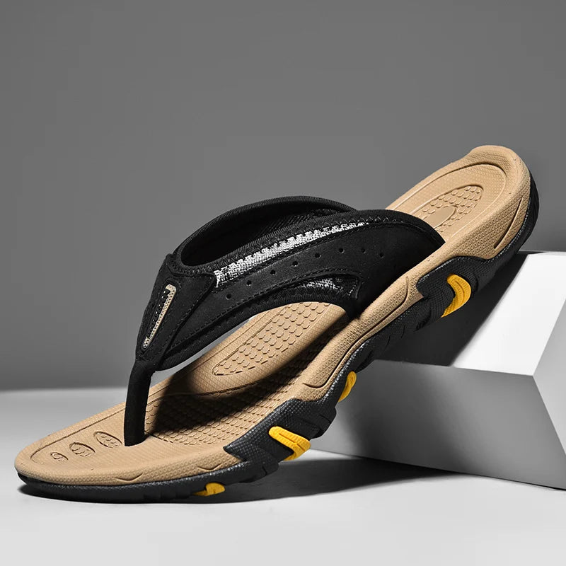 Evan Ergonomic Leather Sandals