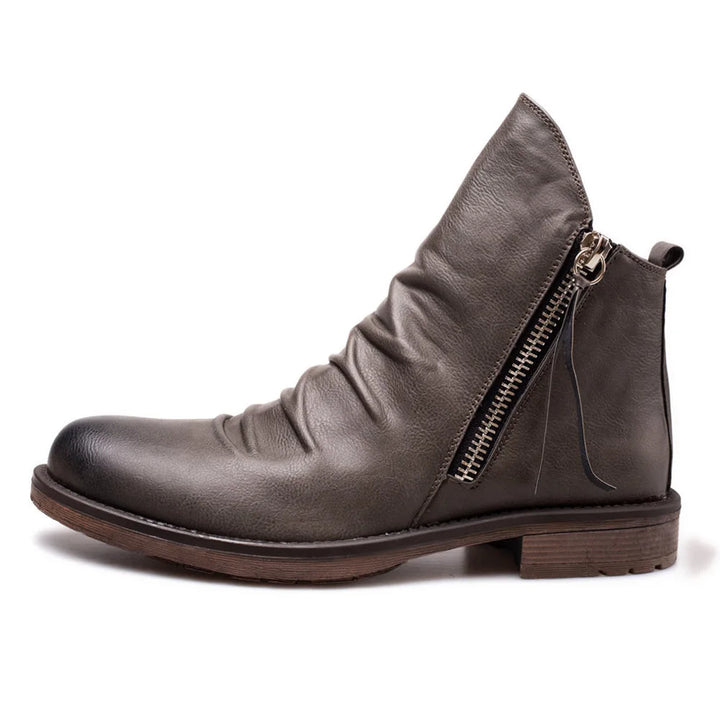 Men’s Genuine Leather Chelsea Ankle Boots