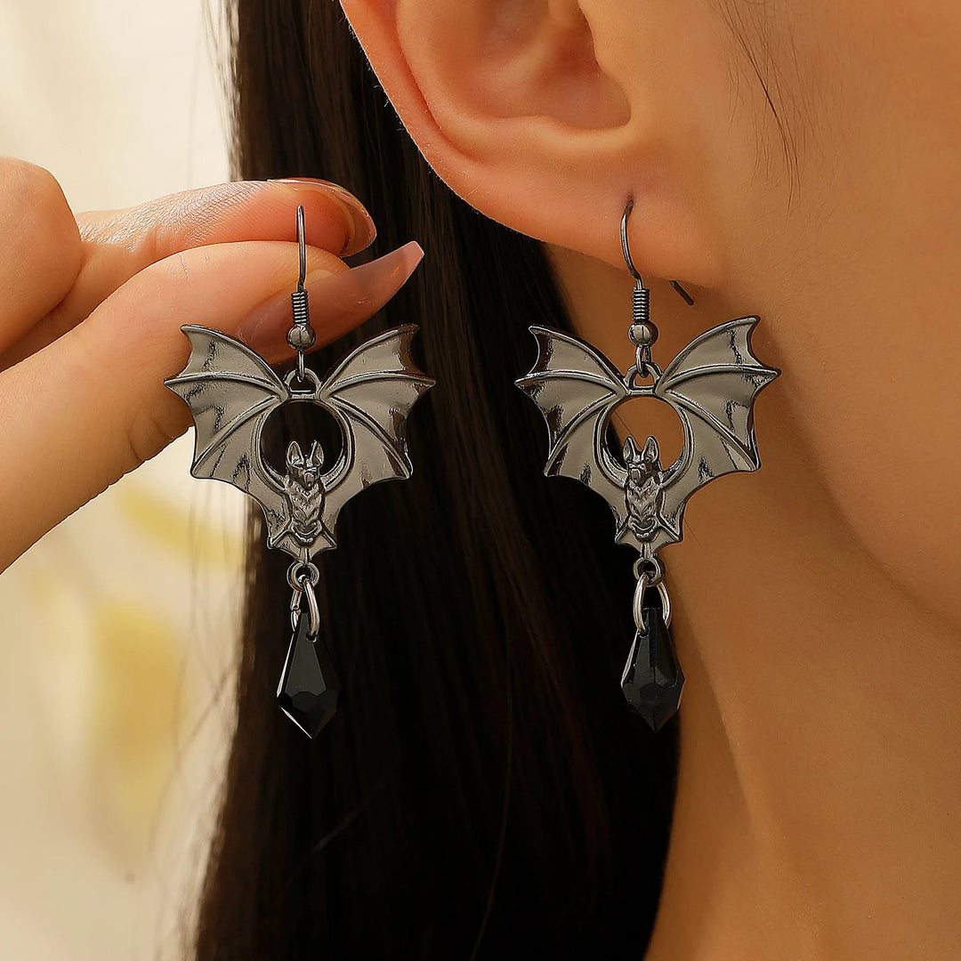 Vampire Bat Earrings