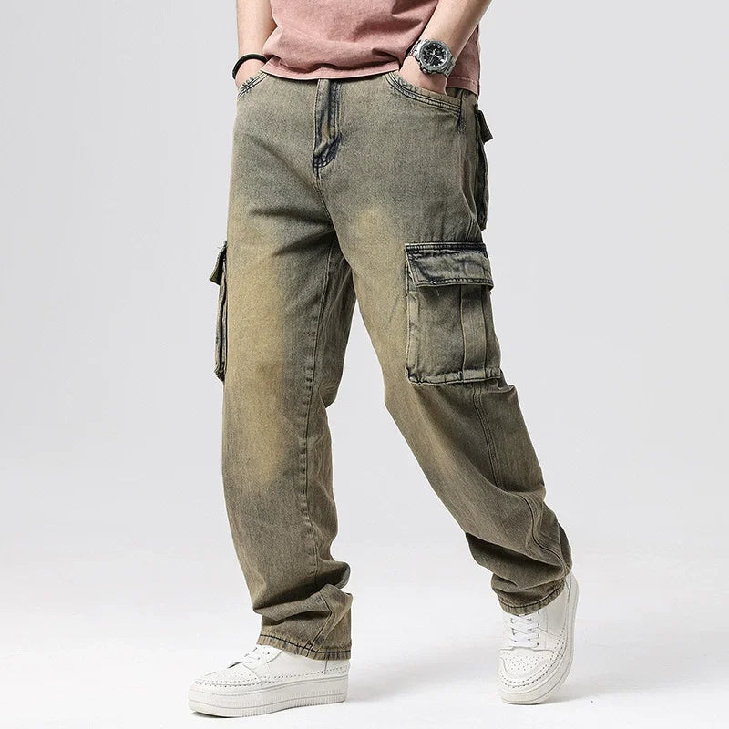 Byron 100% Cotton Cargo Jeans