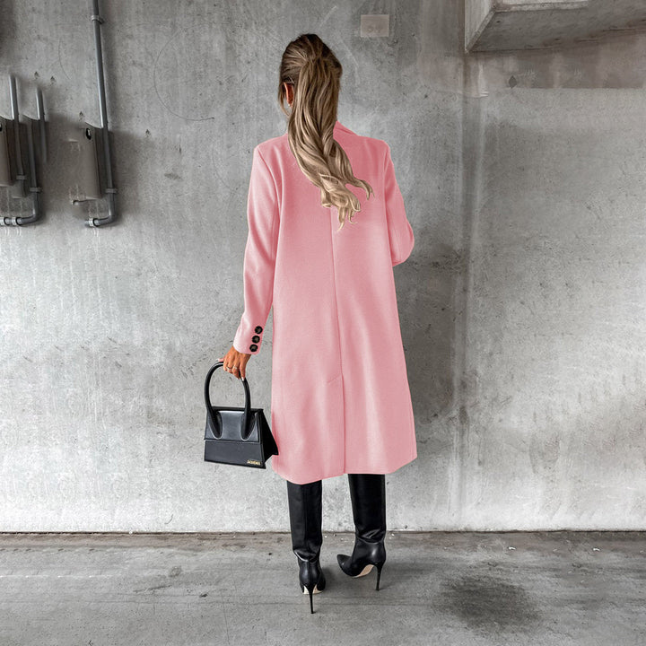 Women’s Stylish Double Breasted Long Trench Coat