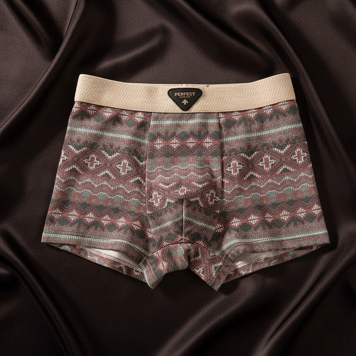 Men’s Patterned Boxer Briefs 4-Pack