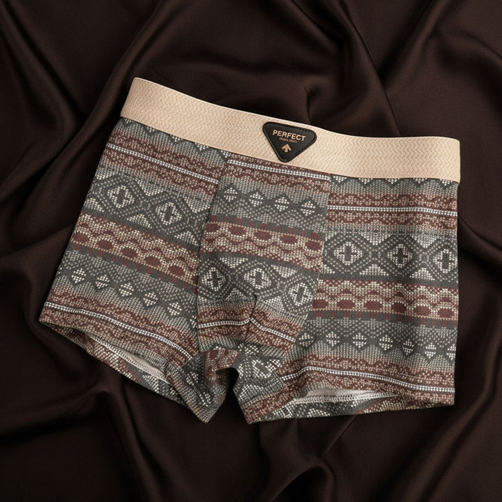 Men’s Patterned Boxer Briefs 4-Pack