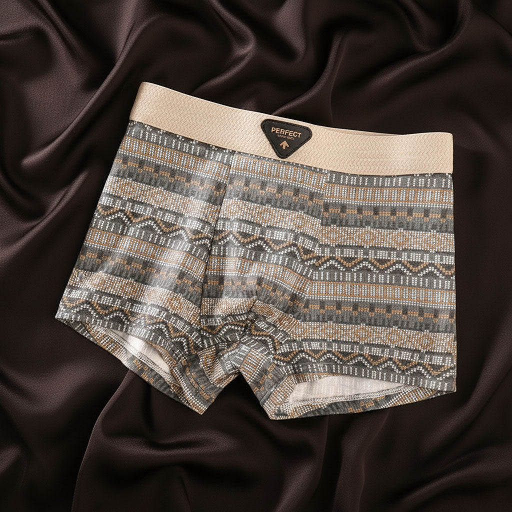 Men’s Patterned Boxer Briefs 4-Pack