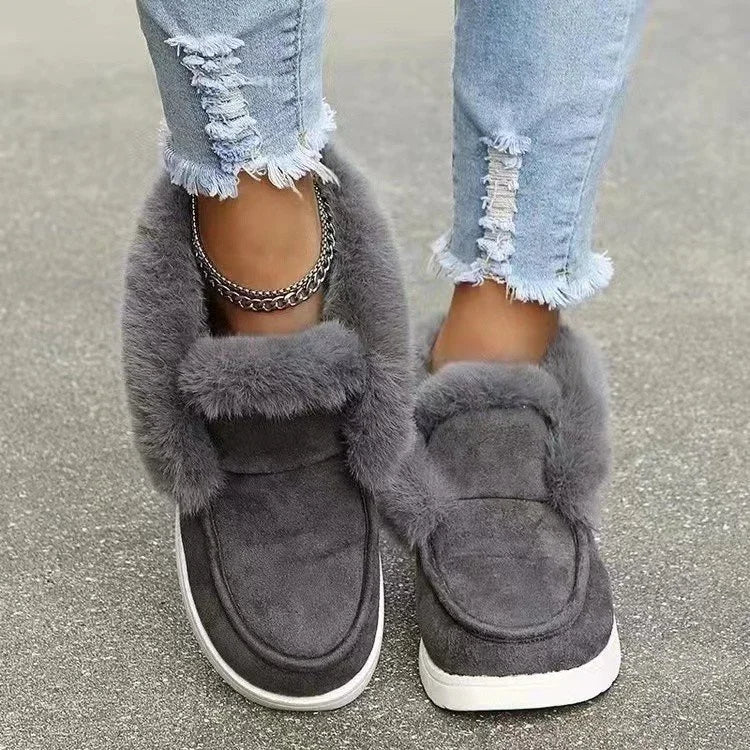 Velvet Ankle Boots for Women – Cozy &amp; Elegant Style 0