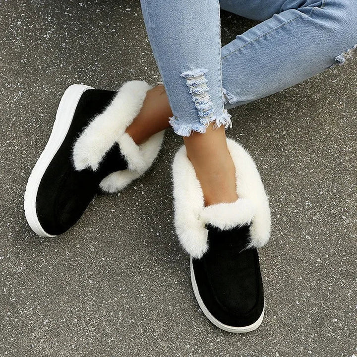 Velvet Ankle Boots for Women – Cozy &amp; Elegant Style 2