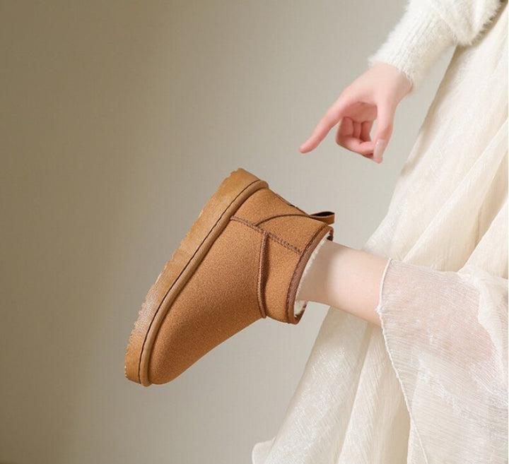 Women’s Ultra Mini Sheepskin Style Winter Boots