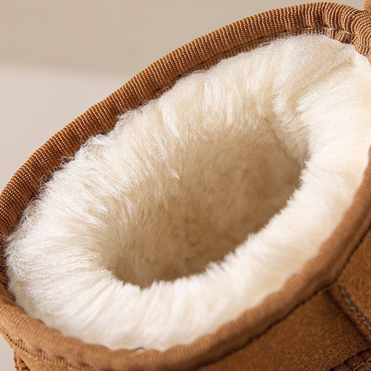 Women’s Ultra Mini Sheepskin Style Winter Boots