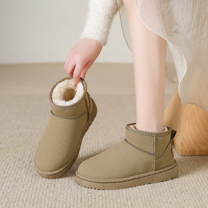 Women’s Ultra Mini Sheepskin Style Winter Boots