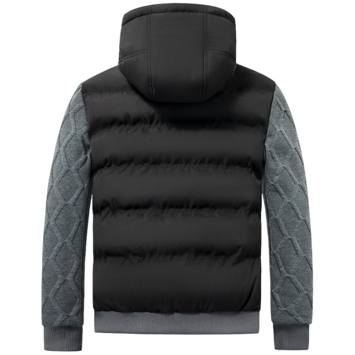 Men’s Hooded Puffer Toggle Winter Jacket