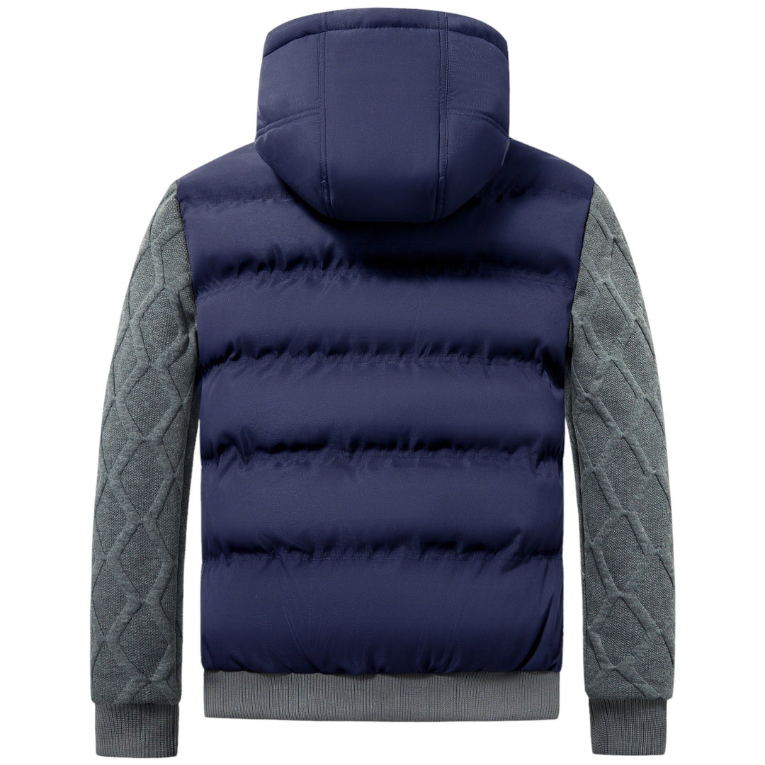 Men’s Hooded Puffer Toggle Winter Jacket