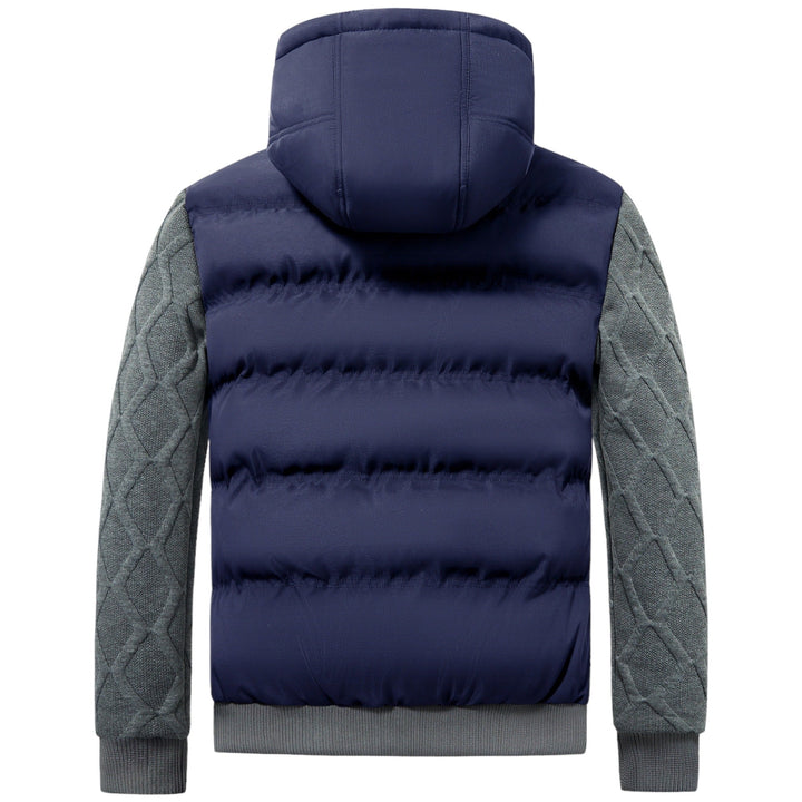 Men’s Hooded Puffer Toggle Winter Jacket