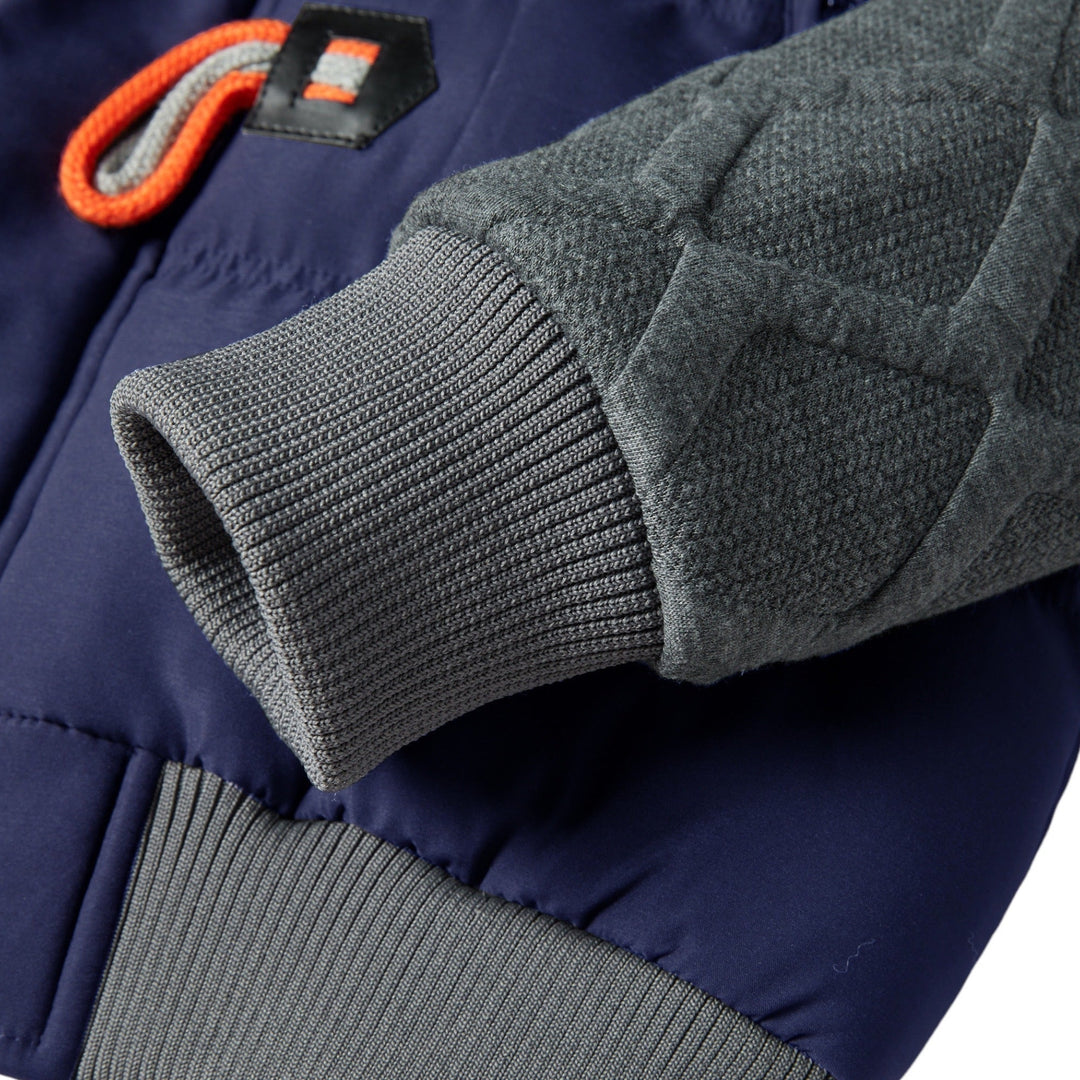 Men’s Hooded Puffer Toggle Winter Jacket
