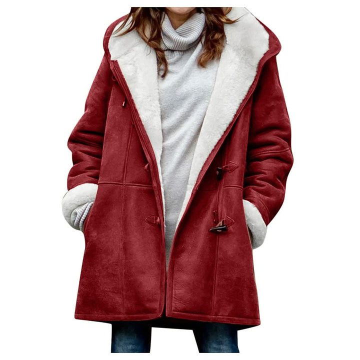 Women’s Sherpa Hooded Warm Winter Coat