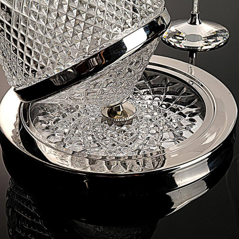 Wine Decanter with 360° Rotating Design for Enhanced Aeration - Crystal Elegance 5