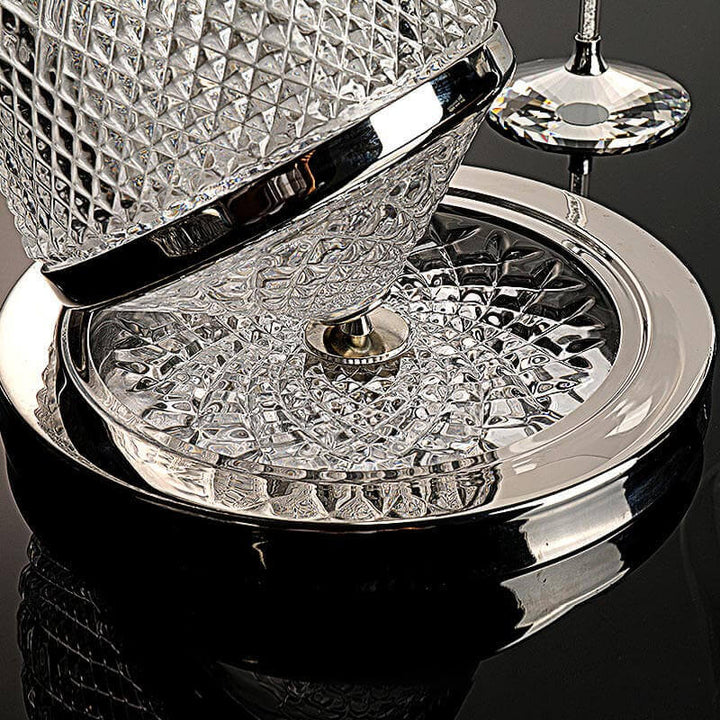 Wine Decanter with 360° Rotating Design for Enhanced Aeration - Crystal Elegance 5