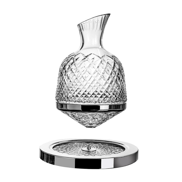 Wine Decanter with 360° Rotating Design for Enhanced Aeration - Crystal Elegance 6