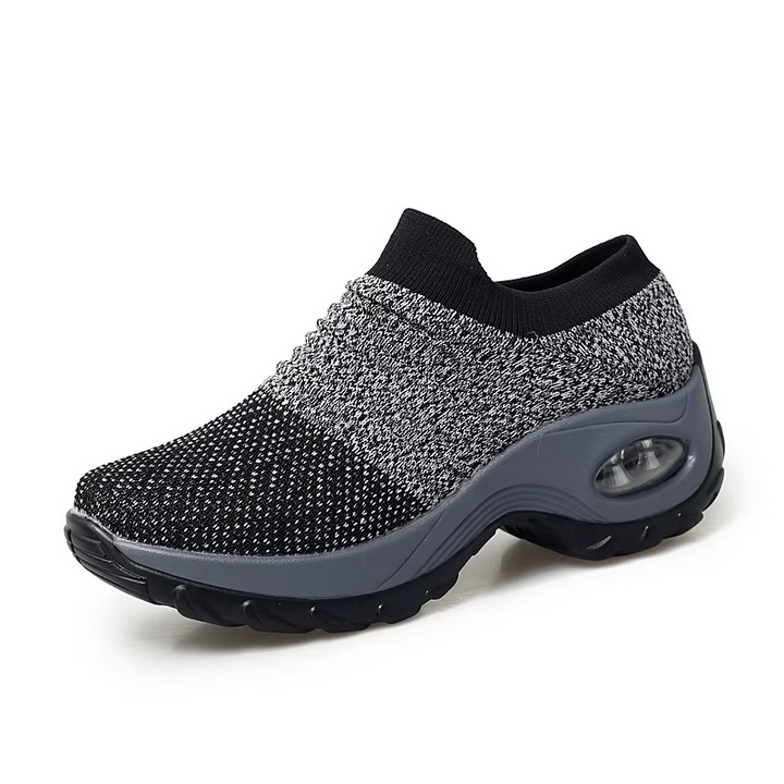 Women’s Marl Knit Platform Air-Cushion Orthopaedic Sneakers