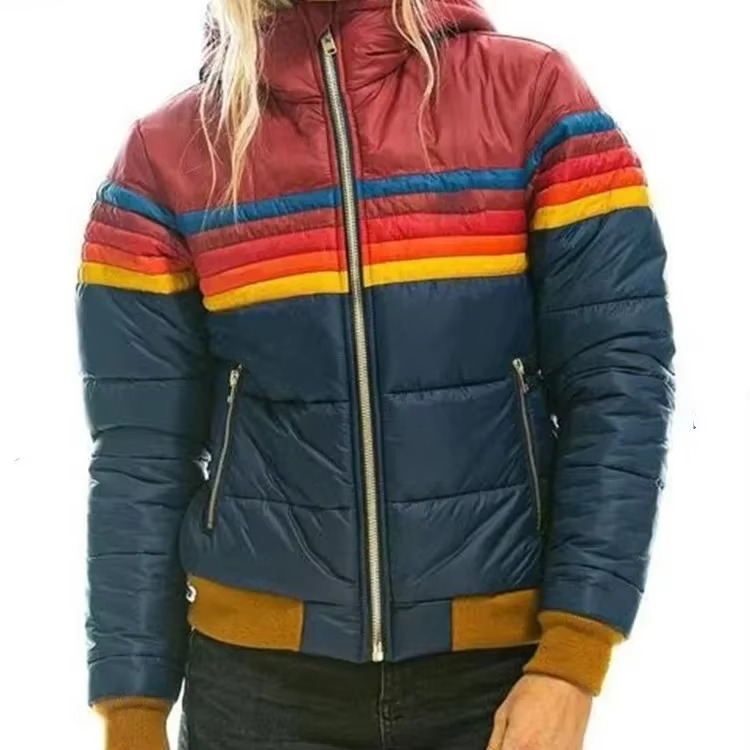 Women’s Outdoor Colour Block Puffer Jacket