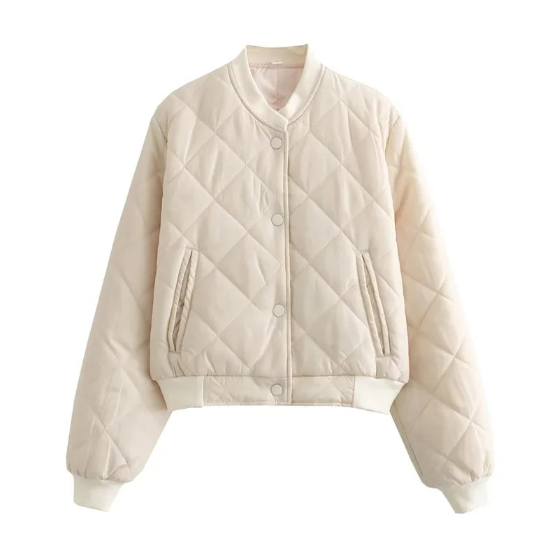 Women's Cozy Bomber Jacket - Amelia 3