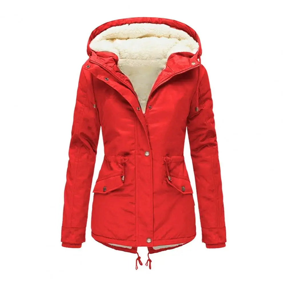 Women's Cozy Hooded Winter Jacket - Sophia 2