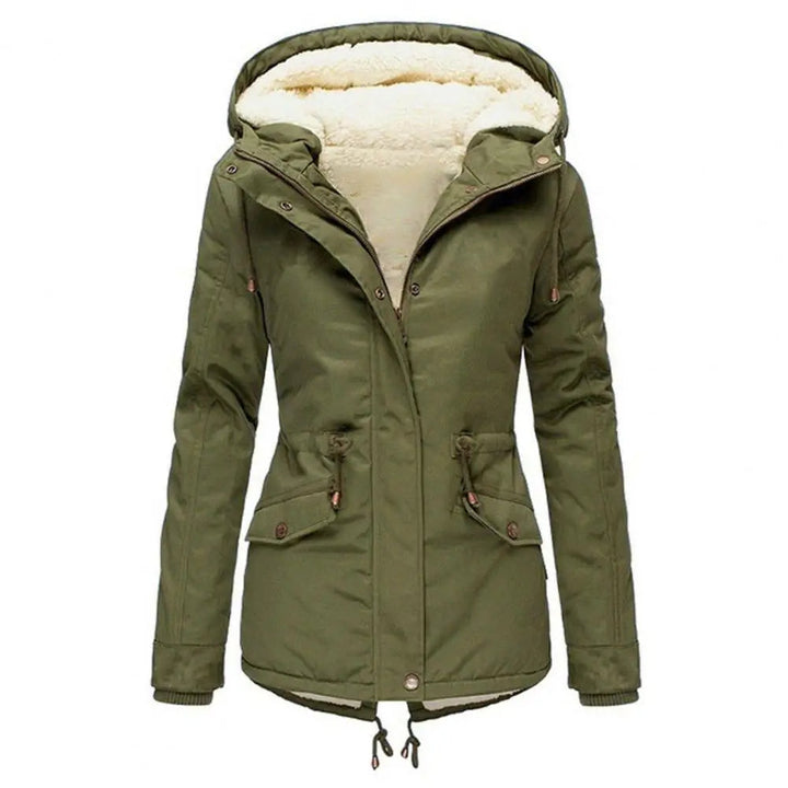 Women's Cozy Hooded Winter Jacket - Sophia 3