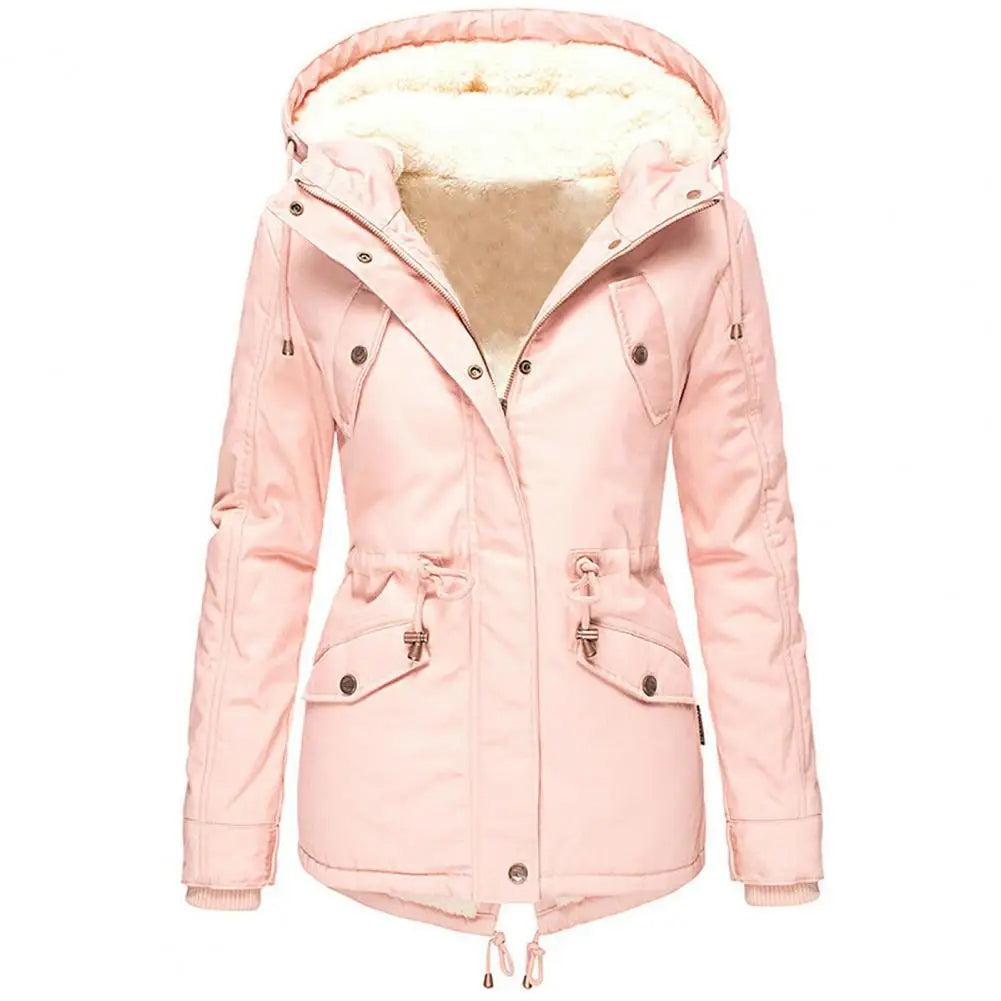 Women's Cozy Hooded Winter Jacket - Sophia 4