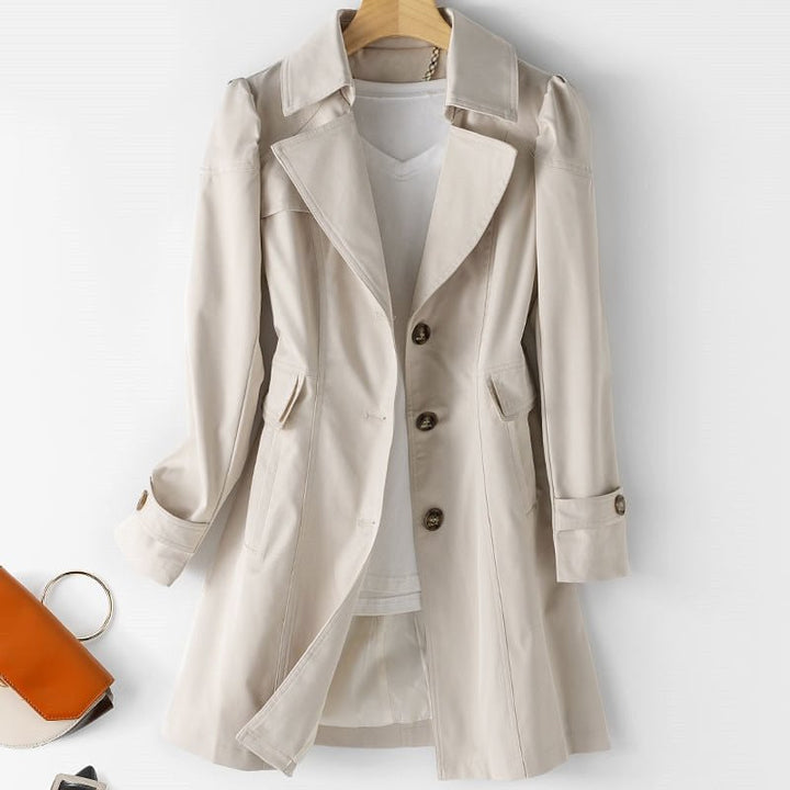 Women's Elegant Lightweight Trench Coat - Sophia 0