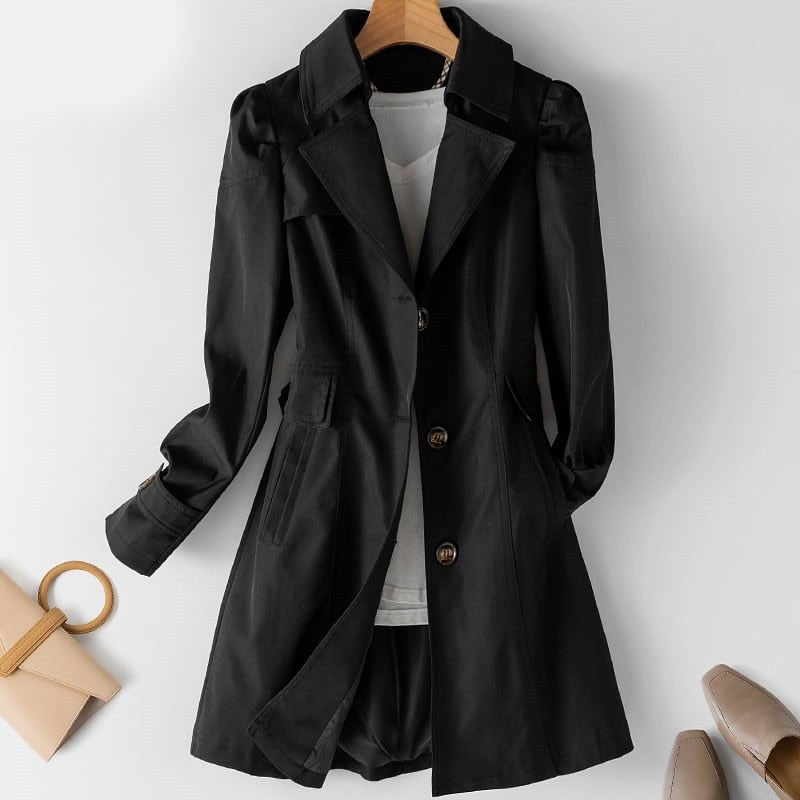Women's Elegant Lightweight Trench Coat - Sophia 1