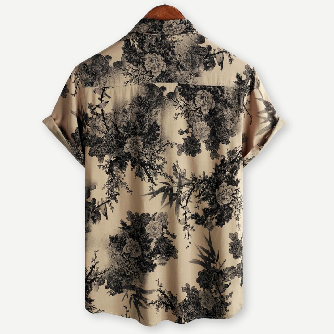 Women's Lightweight Floral Print Blouse - Sophia 1