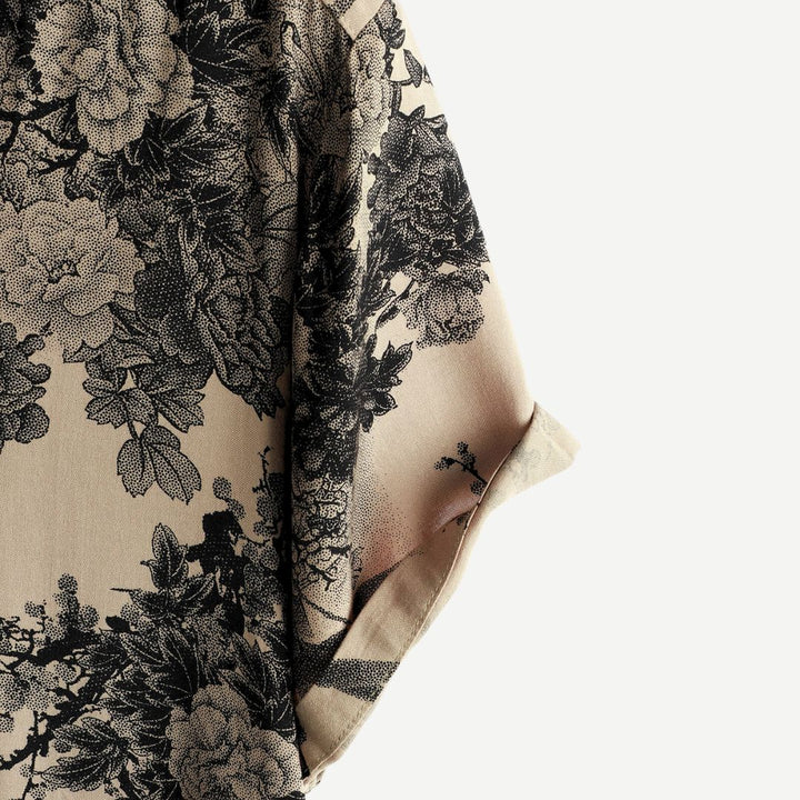 Women's Lightweight Floral Print Blouse - Sophia 5