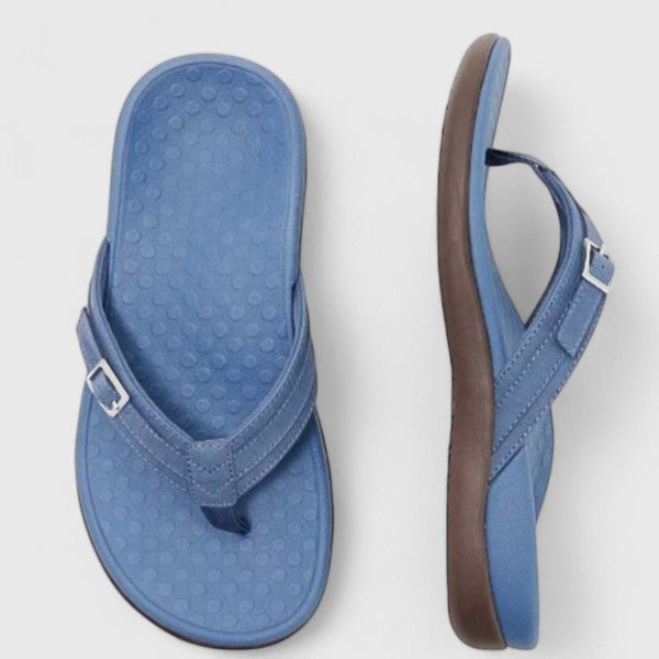 Women’s Orthopaedic Toe-Post Ankle Strap Sandals | Sienna