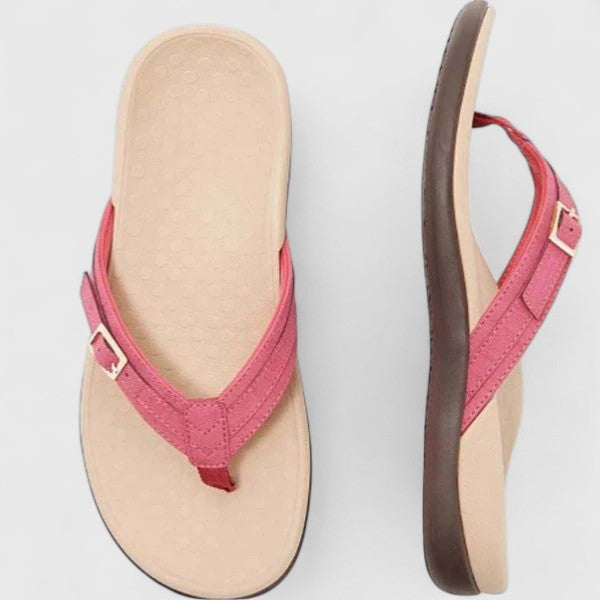 Women’s Orthopaedic Toe-Post Ankle Strap Sandals | Sienna