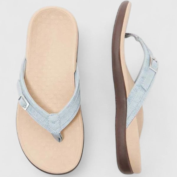 Women’s Orthopaedic Toe-Post Ankle Strap Sandals | Sienna