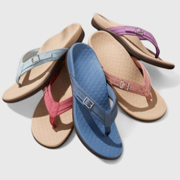 Women’s Orthopaedic Toe-Post Ankle Strap Sandals | Sienna