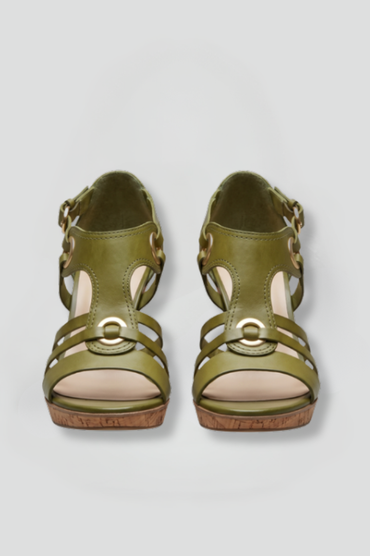 Women’s Heeled Sandals with Ankle Strap | Sabrina