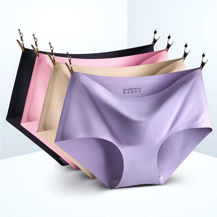 Women’s Seamless Mid-Rise Briefs with Breathable Stretch | Mia