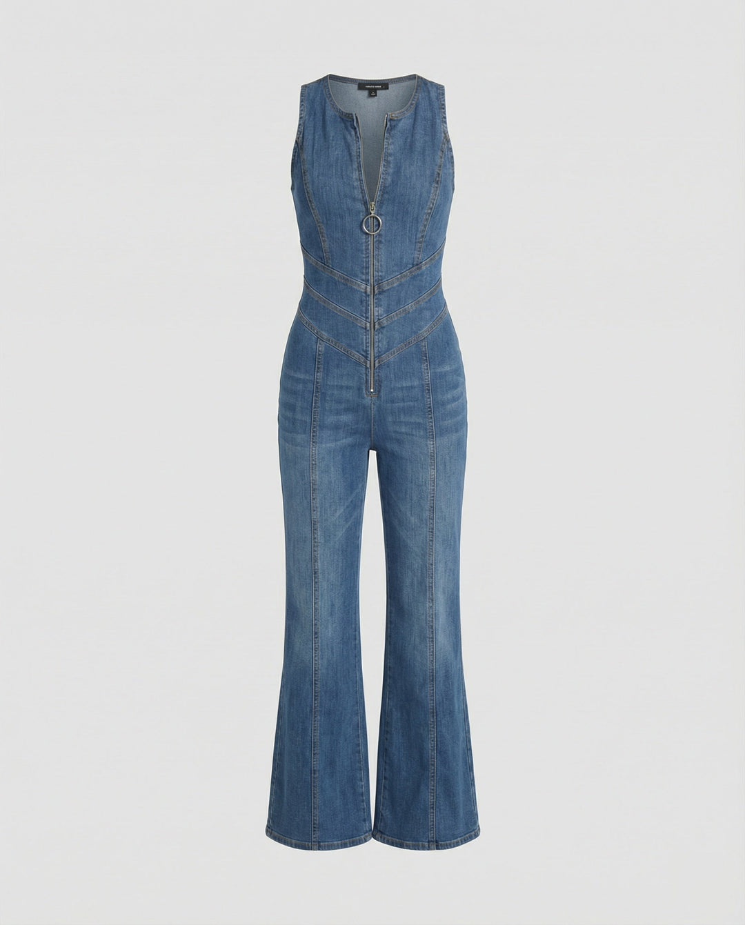 Women's Vintage Denim Jumpsuit - Isabella 1