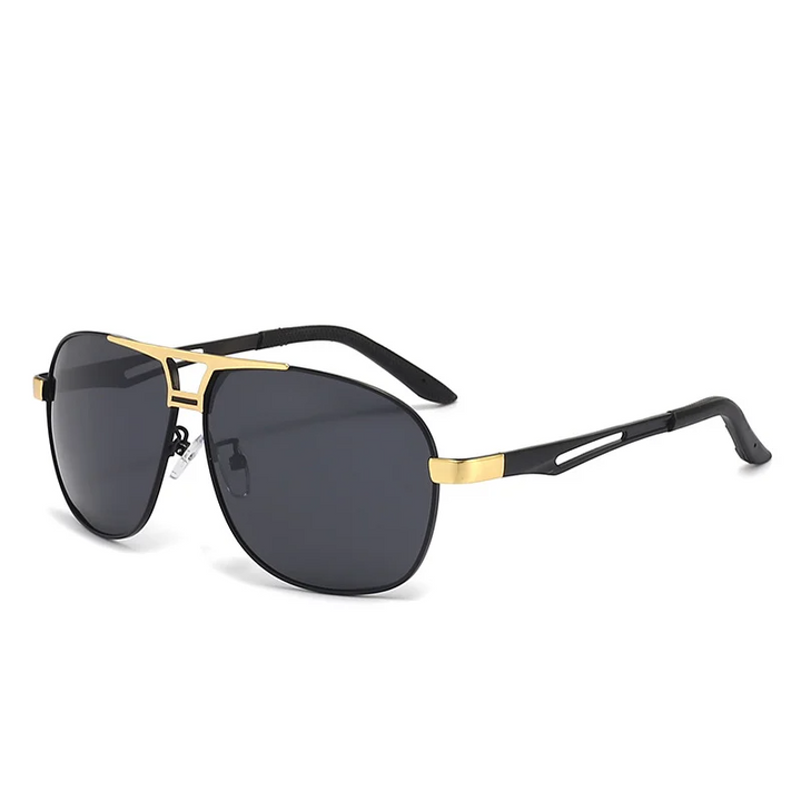 Aviator Sunglasses with Gold-Tone Frame &amp; UV Protection Lenses | Barnaby