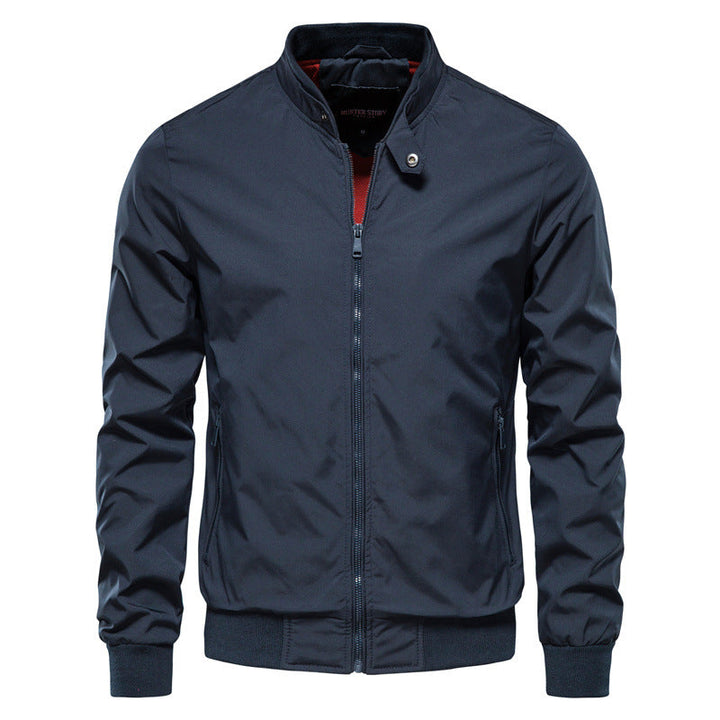 Men’s Windproof Casual Harrington Jacket