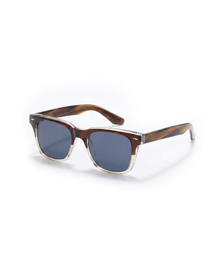 Colorblock Square-Frame Sunglasses with UV Protection | Tyler