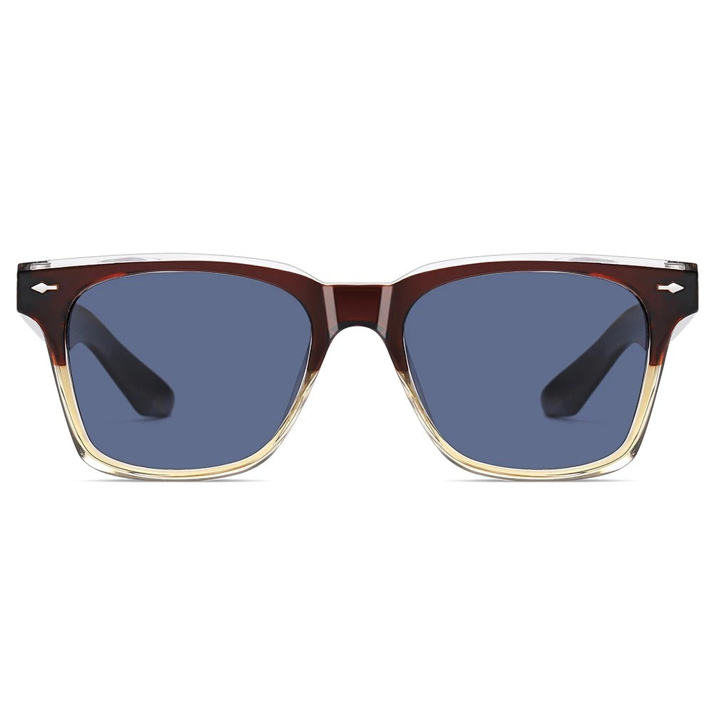 Colorblock Square-Frame Sunglasses with UV Protection | Tyler