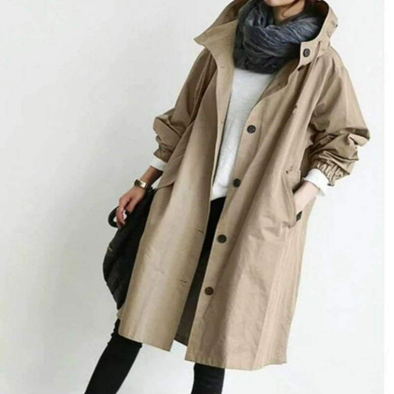 Women's Hooded Longline Cotton Parka