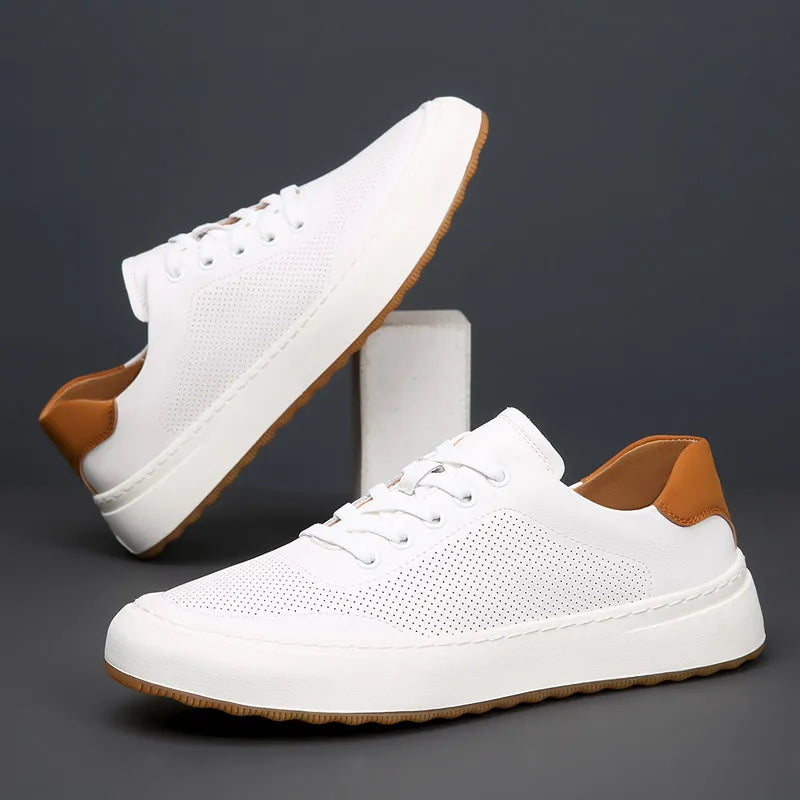 Cristiano Genuine Leather Sneakers
