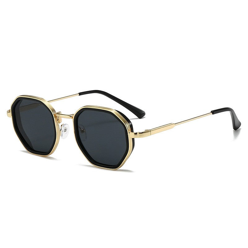 Geometric Polarized Sunglasses - Gradient Lens Retro Frame | Marley