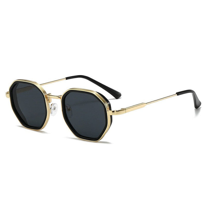 Geometric Polarized Sunglasses - Gradient Lens Retro Frame | Marley
