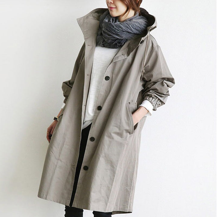 Women's Hooded Longline Cotton Parka