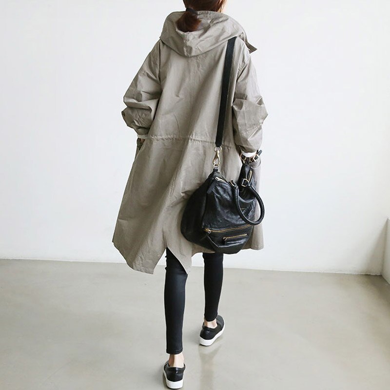Women's Hooded Longline Cotton Parka