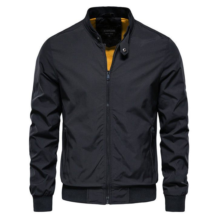 Men’s Windproof Casual Harrington Jacket