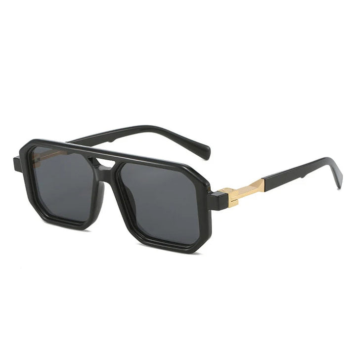 Oversized Geometric Square Sunglasses with Gradient Lenses | Tyler